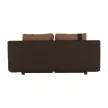 Kanapé, csokoládé/világos barna, BOLIVIA
