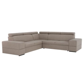 Sarokgarnitúra,  cappuccino, balra, MONAKO