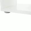 Piramis könyvespolc, fehér, DTD laminált, NORAH