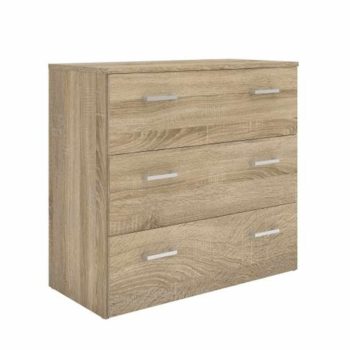 3-fiókos komód, sonoma tölgyfa, GARBO 3