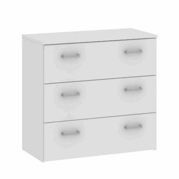 Komód, fehér, GARBO 3