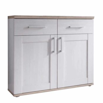 Komód, fehér/san remo, PROVENSAL