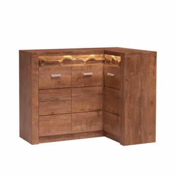 Sarokkomód, kőris világos, INFINITY I-15