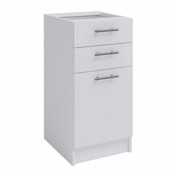 Alsó szekrény, fehér, FABIANA S-40SZ2