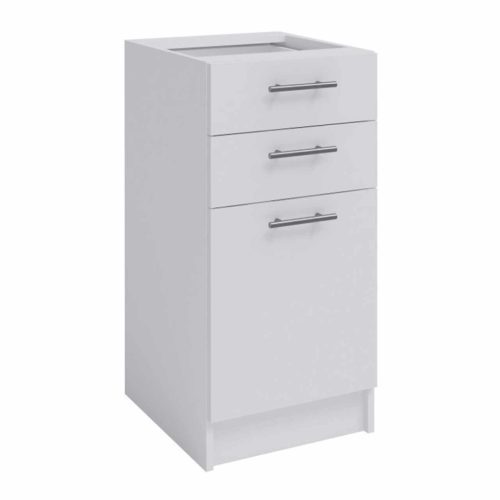 Alsó szekrény, fehér, FABIANA S-40SZ2