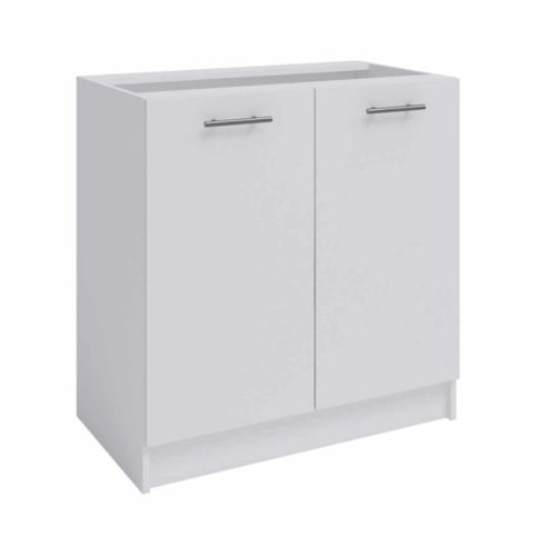 Alsó szekrény, fehér, FABIANA S-80