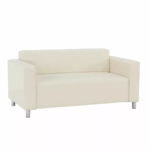 2-személyes, műbőr bézs, HOMKER