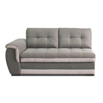   2-személyes kanapé rakodótérrel, balos, szövet Inari 91 szürke + Inari 22 bézs, RUBA