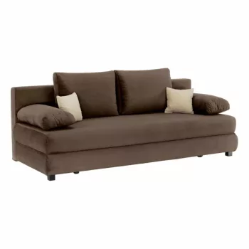   CLIV kanapé, ágyfunkcióval és ágyneműtartóval, Aria 03 capuccino/bézs