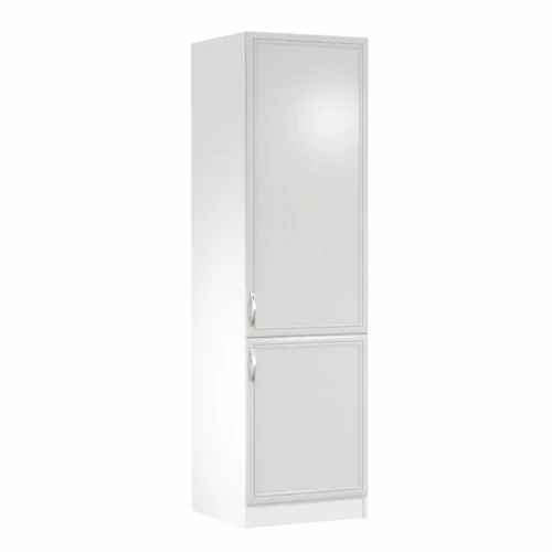 Hűtő beépítő konyhaszekrény D60ZL, jobbos, fehér/sosna Andersen, SICILIA