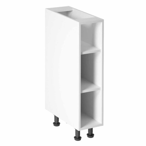 Alsószekrény két polccal D20P, fehér, PROVANCE