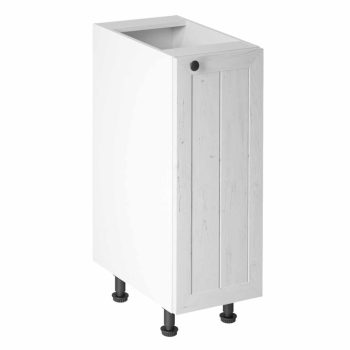 Alsószekrény D30, jobbos, fehér/sosna andersen, PROVANCE