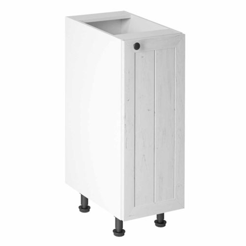 Alsószekrény D30, jobbos, fehér/sosna andersen, PROVANCE