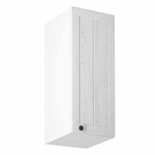 Felsőszekrény G30, jobbos, fehér/sosna andersen, PROVANCE