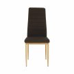 Szék, sötétbarna szövet/bükk, COLETA NOVA