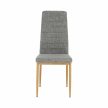 Szék, világosszürke anyag/bükk, COLETA NOVA
