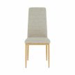 Szék, bézs anyag/bükk, COLETA NOVA