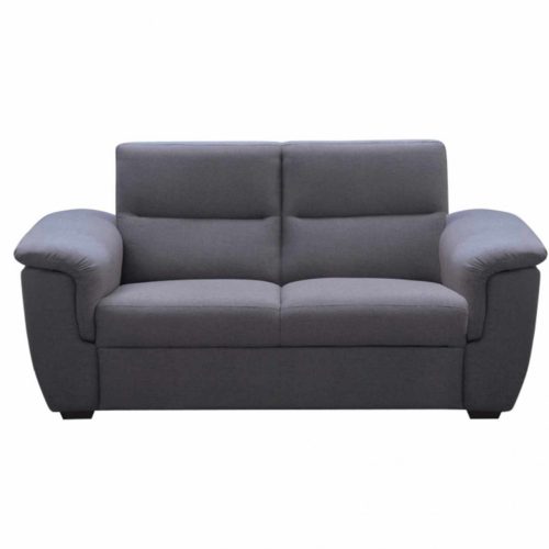 3-as kanapé, egészfelülete szürke anyaggal borított, kihúzható, megrendelésre, BORN Tempo Kondela