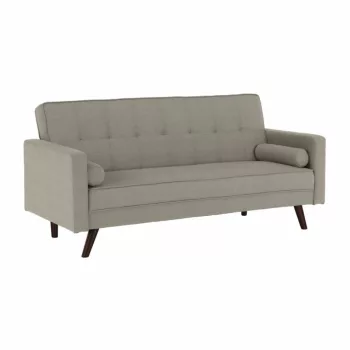 Kinyitható kanapé, szürke-barna TAUPE szövet, OTISA