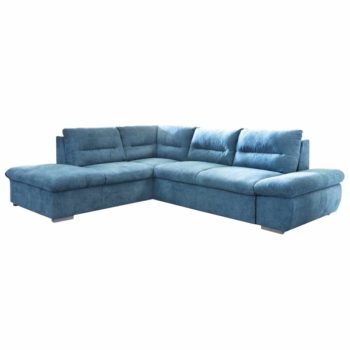 Sarokülőgarnitúra, türkiz, balos, LENAKO