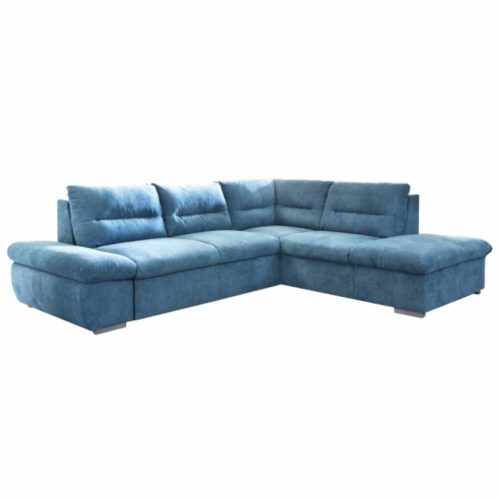 Sarokülőgarnitúra, türkiz, jobbos, LENAKO