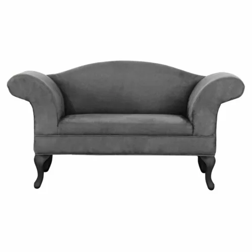 Kanapé, szürke-fekete, FABRICIO