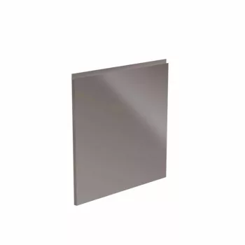   Előlap mosogatógépre, fehér/szürke extra magasfényű HG, 59,6x57, AURORA