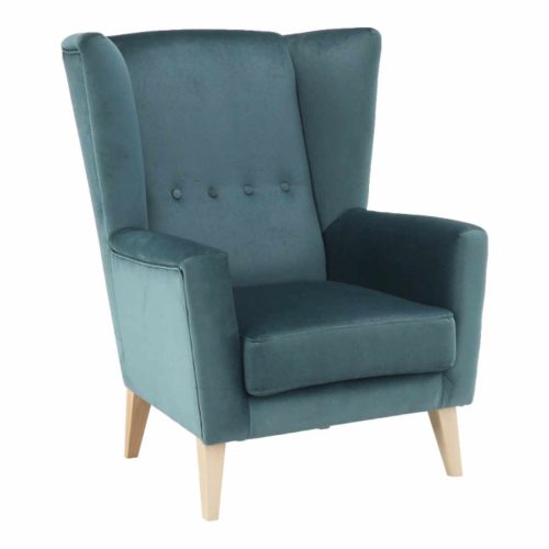 Fotel-füles, mentol/bükk, Rodeza