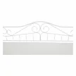 Fém ágy, fehér, 90x200, DAINA