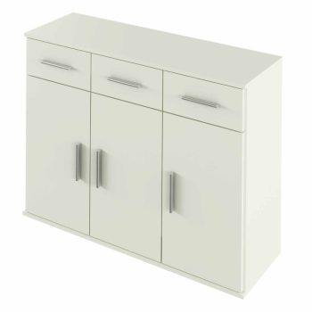 Komód, fehér, RESITA TYP 3