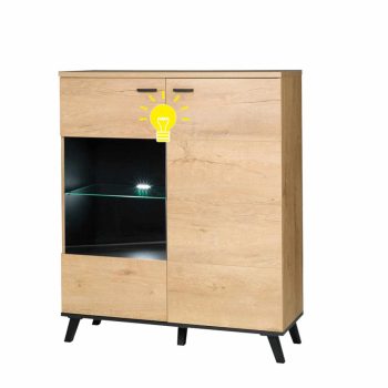 LED világítás a SIRAN TYP 4 komódhoz