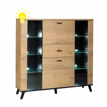 LED világítás a SIRAN TYP 3 komódhoz