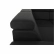 Ülőgarnitúra, sötétszürke, jobbos kivitel, SEGORIA ROH U