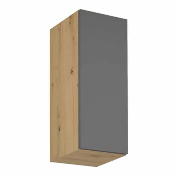   Felső szekrény, artisan tölgy/matt szürke, balos kivitel, LANGEN G30