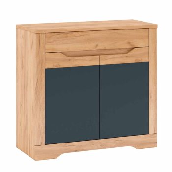 Komód G, arany craft tölgy/szürke grafit, FIDEL