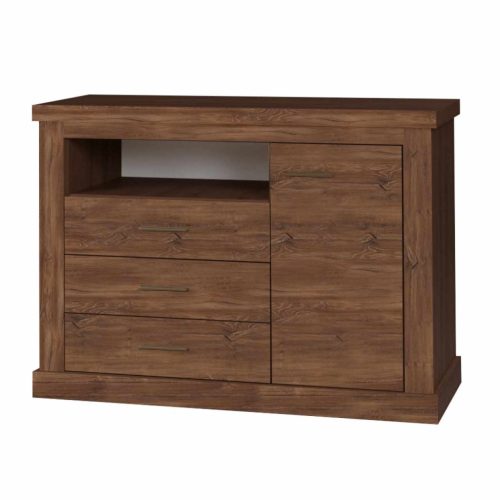 Komód AR6, stirling tölgy, HILARD | Barna | Faforgács