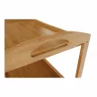 Servírovací stolík, prírodná, LUMBER