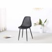 Étkező szék, fekete, TEGRA TYP 2