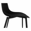 Étkező szék, fekete, TEGRA TYP 2