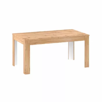  Széthúzható étkezőasztal, 160-200cm, appalachian tölgy, PUSAN S
