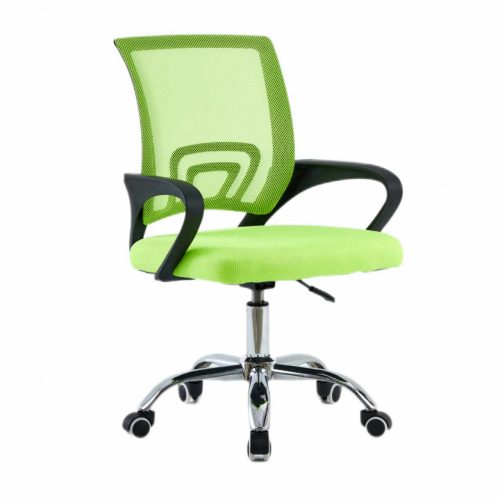 Irodai szék, zöld/fekete, DEX 4 NEW , Szürke , Fém