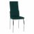 Szék, smaragd Velvet szövet/fém, ADORA NEW , Türkiz , Szövet