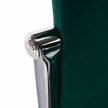 Szék, smaragd Velvet szövet/fém, ADORA NEW , Türkiz , Szövet