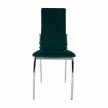 Szék, smaragd Velvet szövet/fém, ADORA NEW , Türkiz , Szövet