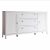 Komód 2D3S, fehér, OLJE , Fehér , MDF