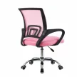 Irodai szék, rózsaszín/fekete, DEX 4 NEW , Rózsaszín , Műanyag