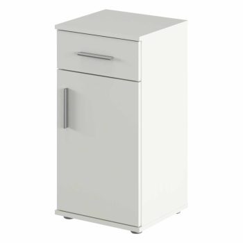 Alsó szekrény, matt fehér, LESSY NEW 03 , Fehér , DTD