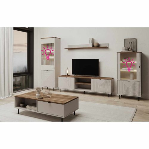 LED világítás, 2-pontos, fehér, EYCO | Fehér