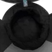 Fotel tárhellyel, sötétszürke/világosszürke, PERSI , Szürke , Szövet