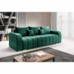 Kinyitható dívány, smaragd, PORIMA , Zöld , Szövet